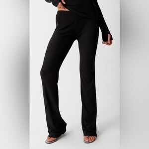 Frankies Bikinis Elvis Flare Low Rise Pant size S